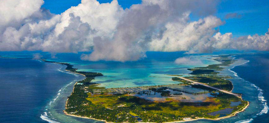 крошечные места Кирибати