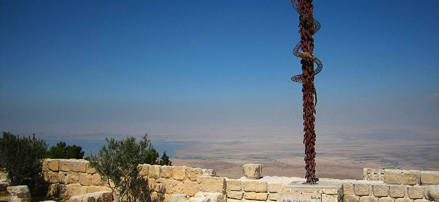 Иордания культовые места гора Нево Небо