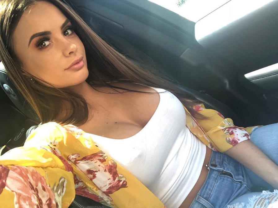 model Allison Parker модель Элисон Паркер