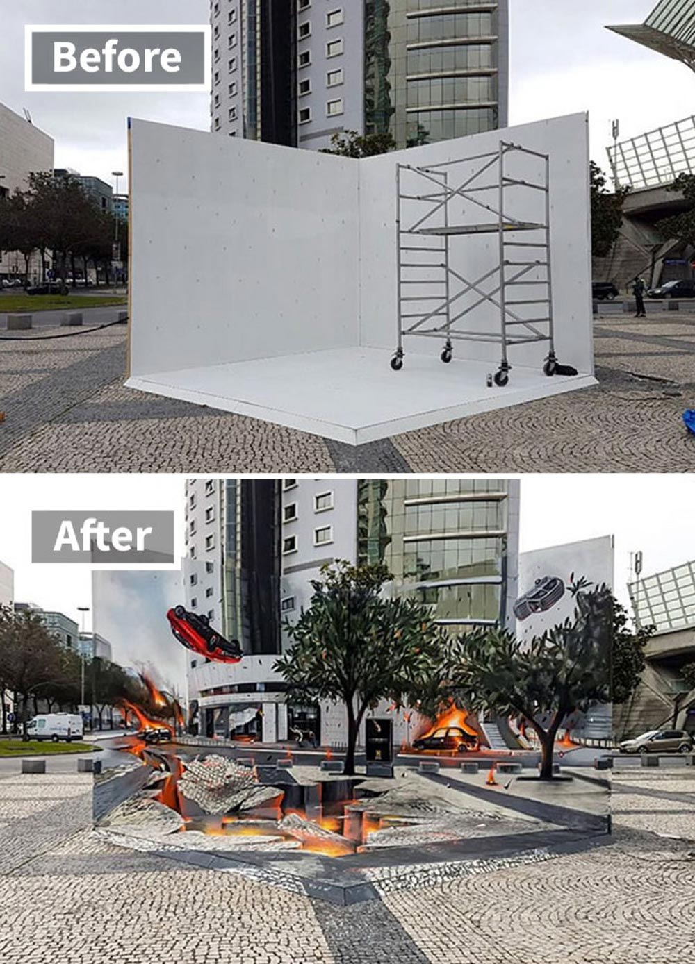 Sergio Odeith Серхио Одит уличные 3D-граффити