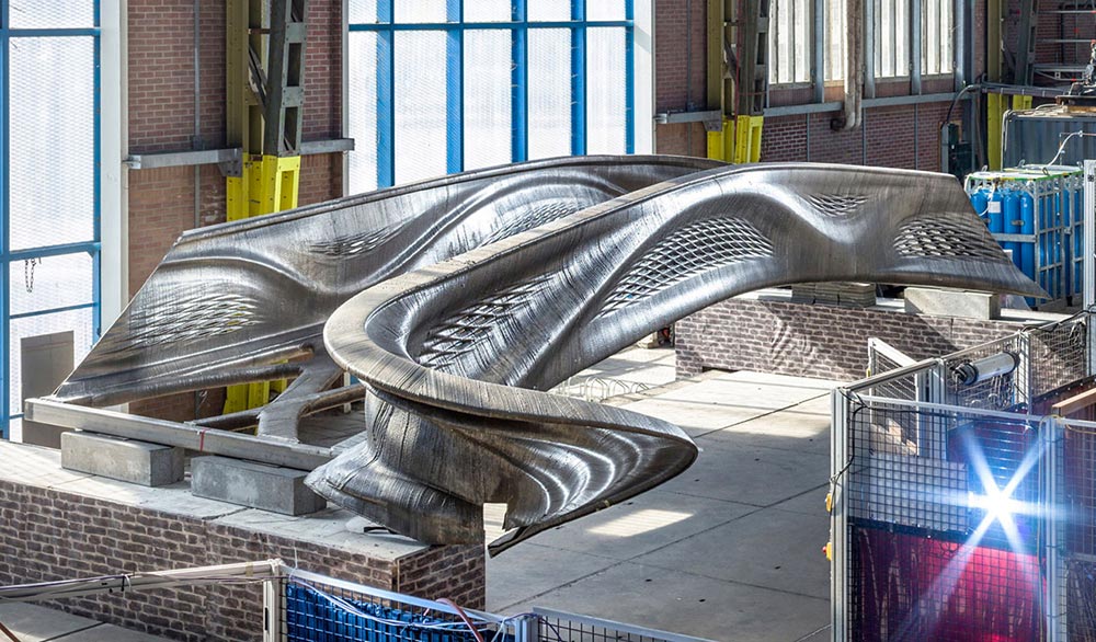 Чудеса из принтера достижения 3D-печати в 2018 году Стальной мост в Амстердаме
