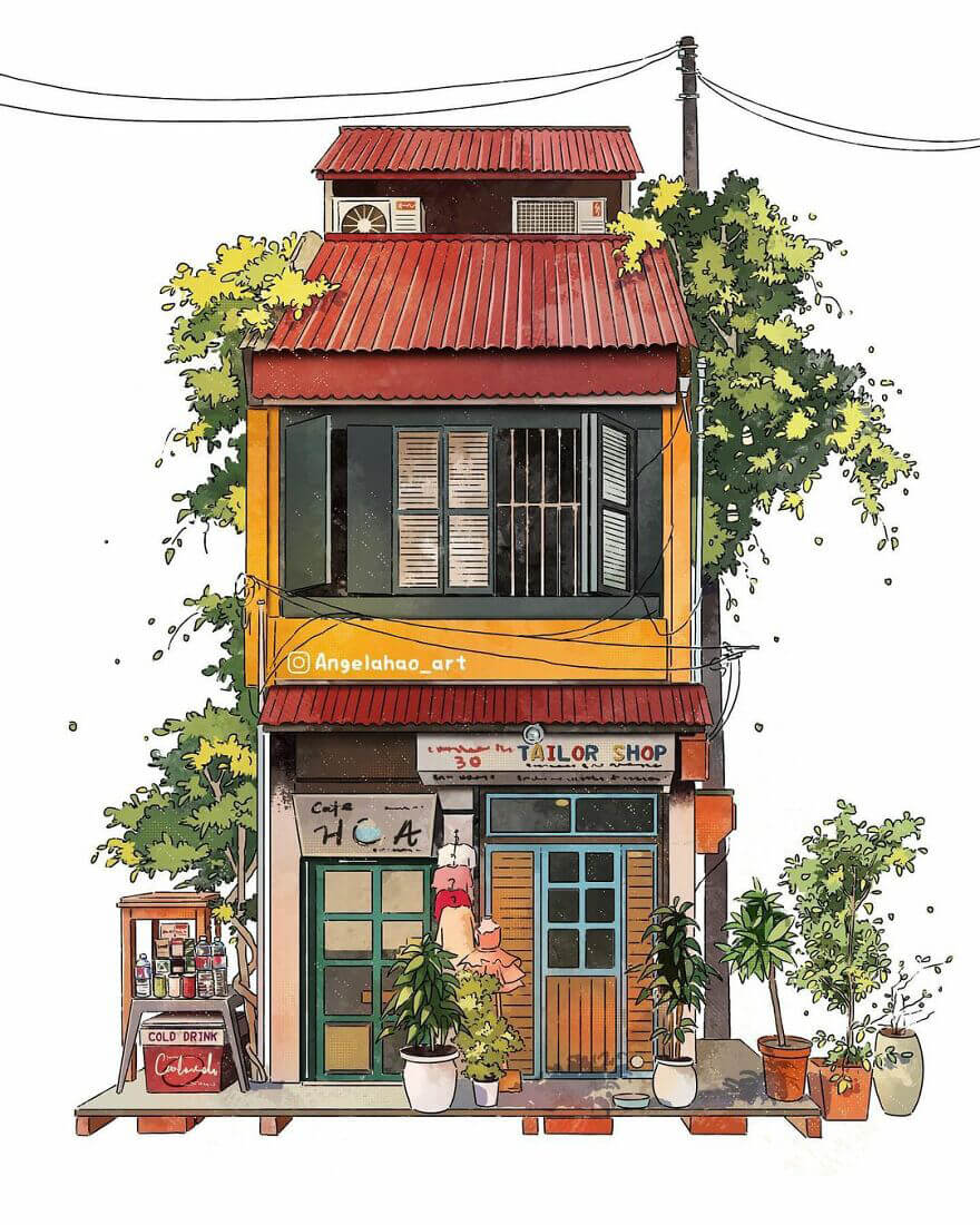 Дизайн японских домов от Анджелы Хао 33